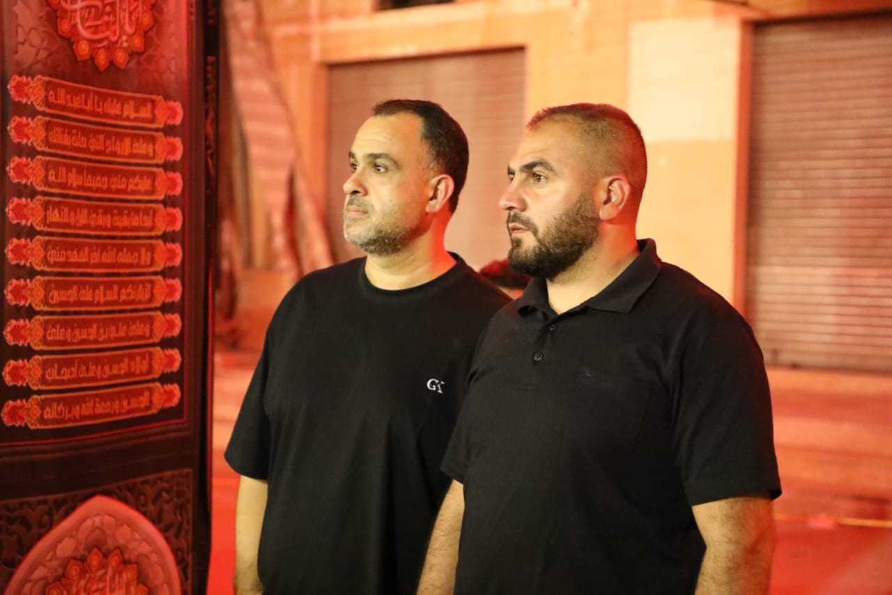 بالصور إحياء الليلة التاسعة 2025 من ليالي عاشوراء في بلدة قانا ساحة الأمام الحسين (ع) حارة البركة