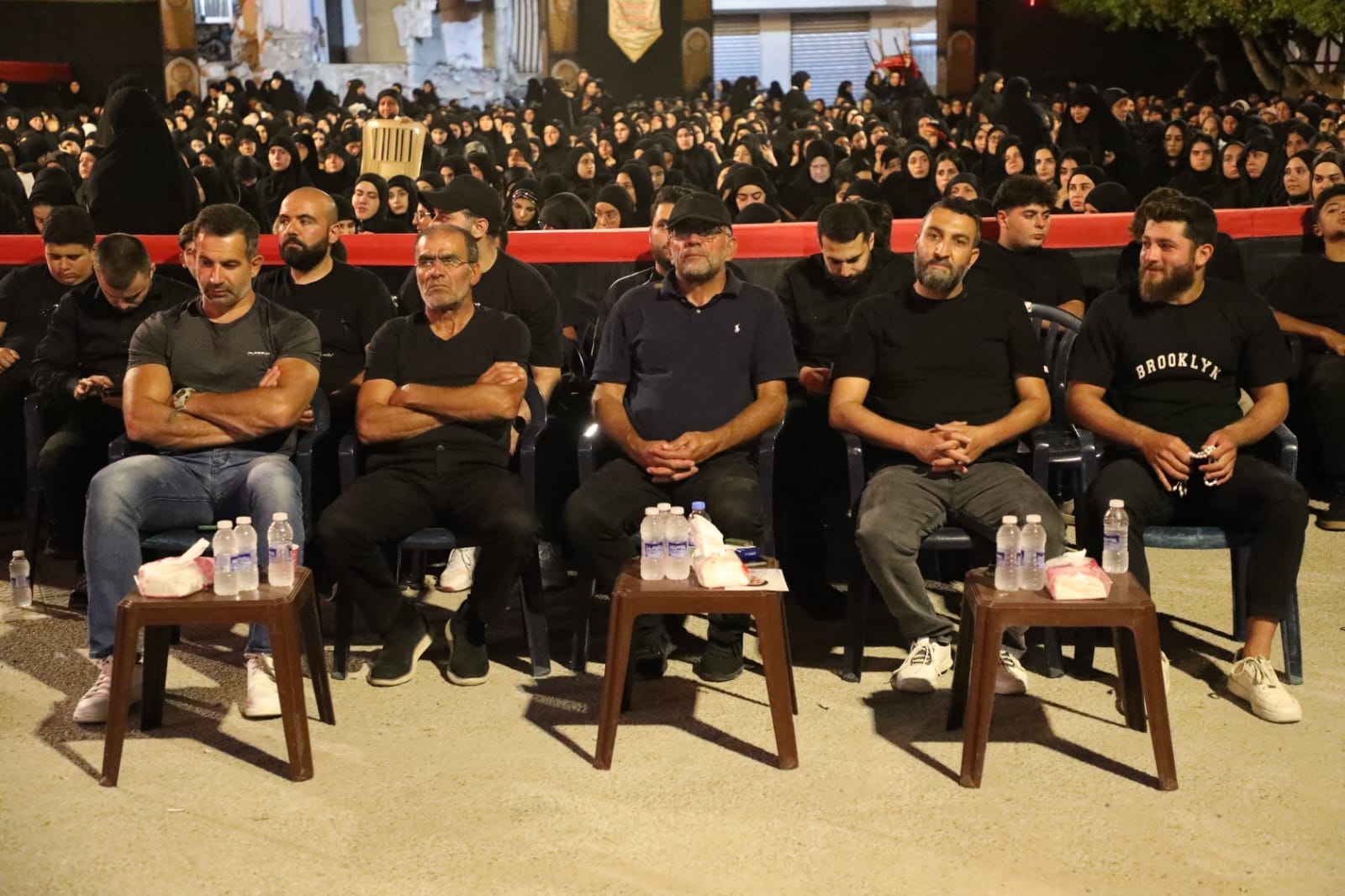 بالصور إحياء الليلة العاشرة ٢٠٢٥ من ليالي عاشوراء في بلدة قانا ساحة الأمام الحسين (ع) حارة البركة