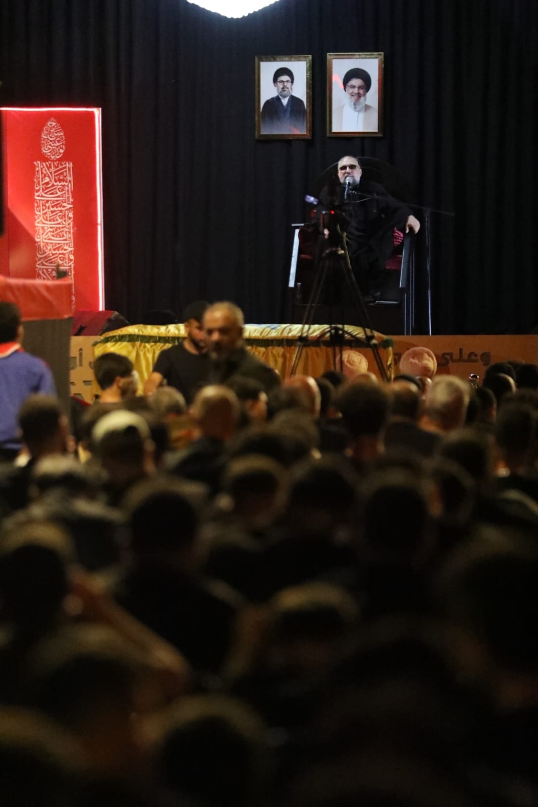 بالصور إحياء الليلة العاشرة ٢٠٢٥ من ليالي عاشوراء في بلدة قانا ساحة الأمام الحسين (ع) حارة البركة
