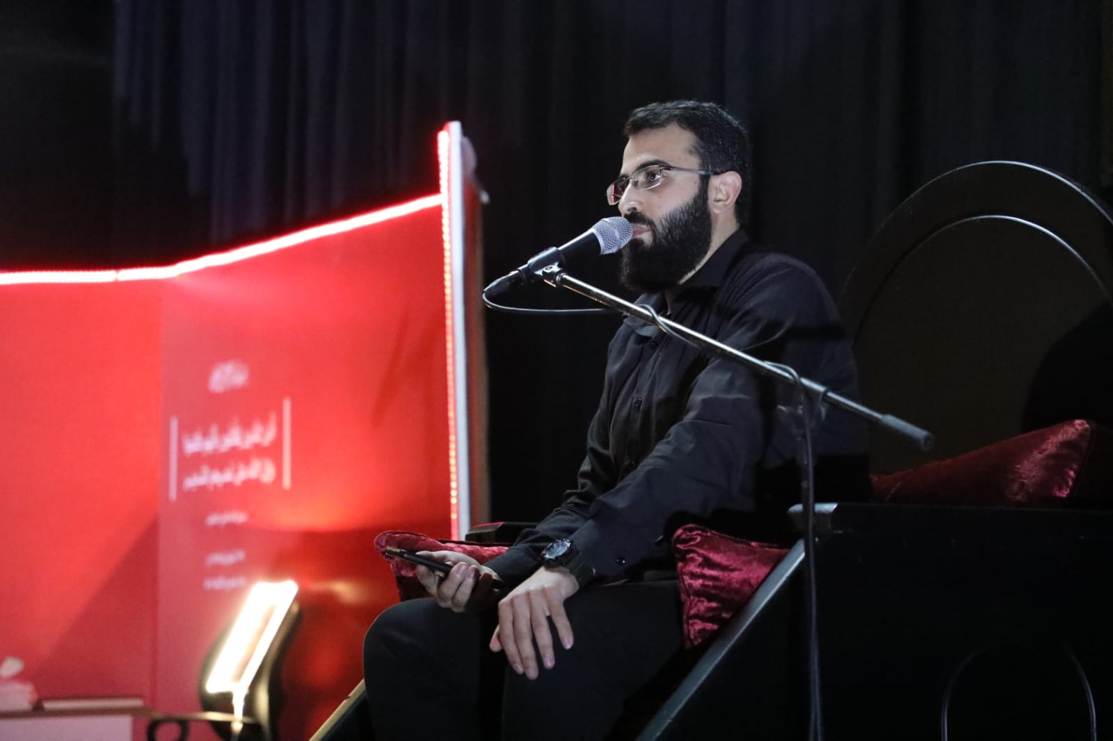 بالصور إحياء الليلة العاشرة ٢٠٢٥ من ليالي عاشوراء في بلدة قانا ساحة الأمام الحسين (ع) حارة البركة