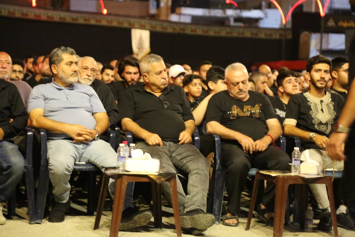 بالصور إحياء الليلة العاشرة ٢٠٢٥ من ليالي عاشوراء في بلدة قانا ساحة الأمام الحسين (ع) حارة البركة
