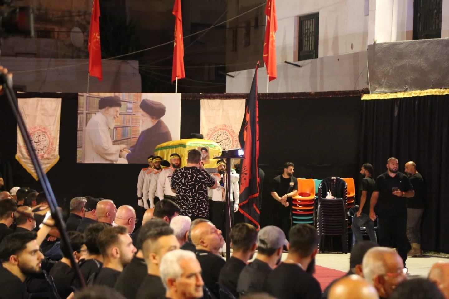 بالصور إحياء الليلة العاشرة ٢٠٢٥ من ليالي عاشوراء في بلدة قانا ساحة الأمام الحسين (ع) حارة البركة