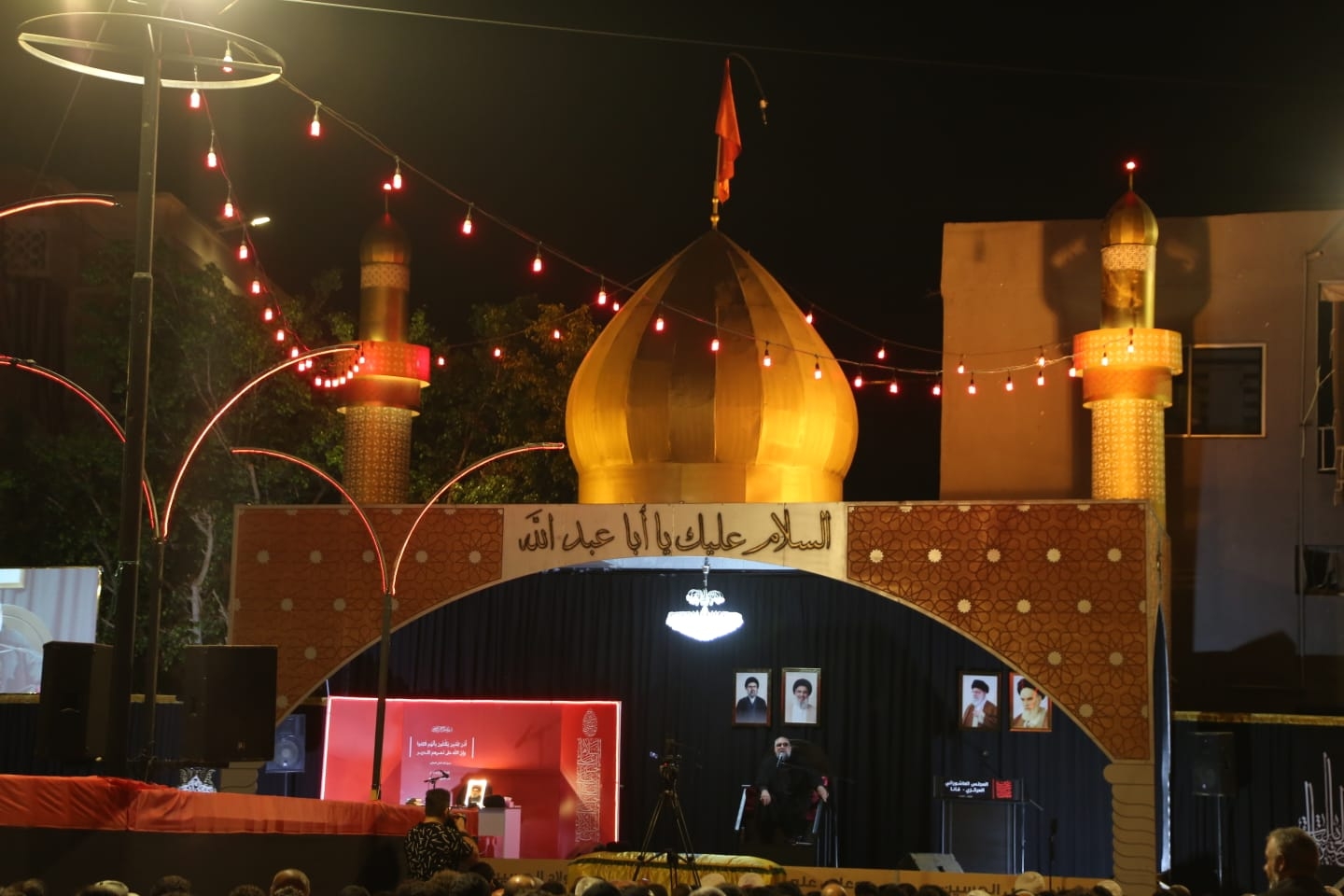 بالصور إحياء الليلة العاشرة ٢٠٢٥ من ليالي عاشوراء في بلدة قانا ساحة الأمام الحسين (ع) حارة البركة