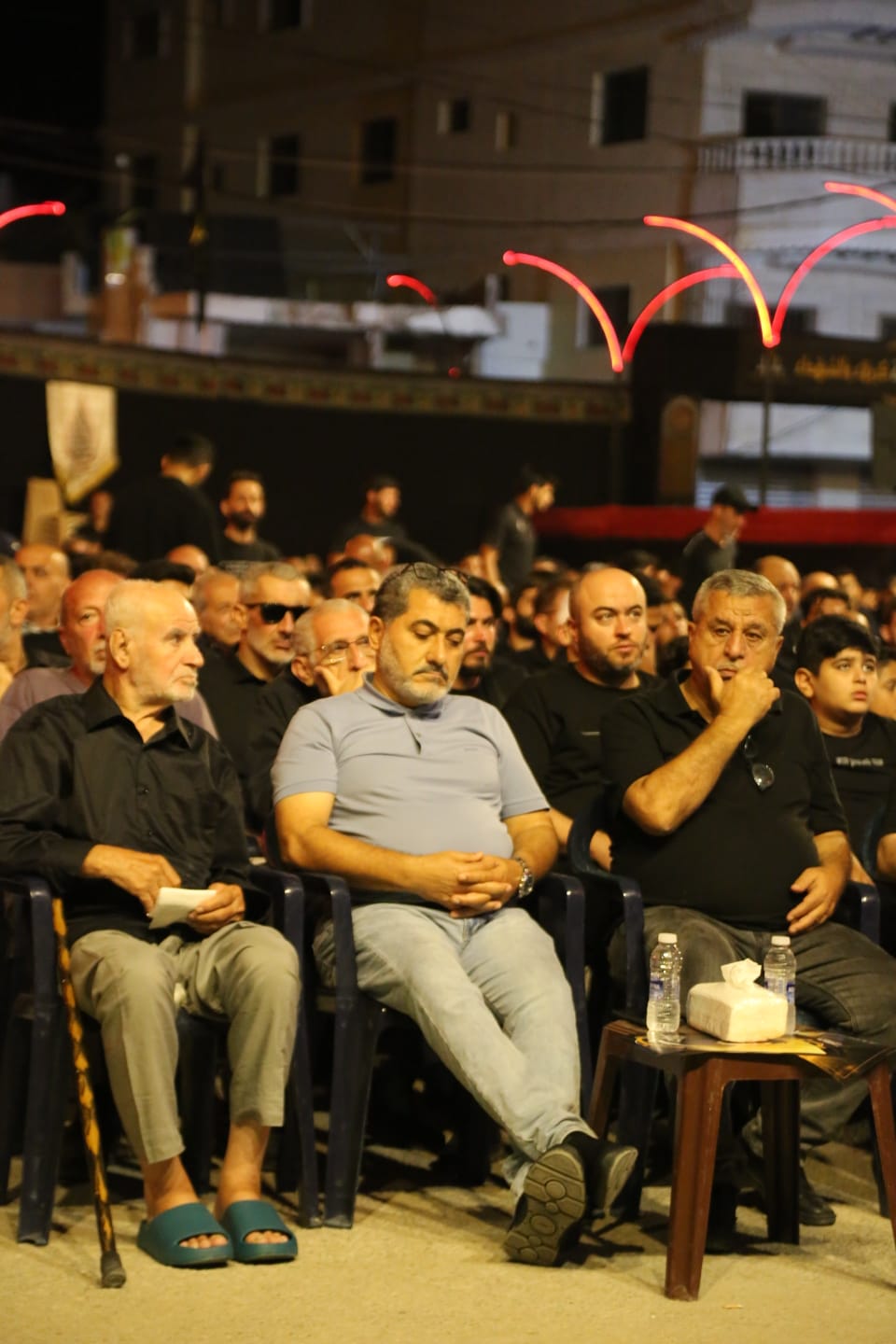 بالصور إحياء الليلة العاشرة ٢٠٢٥ من ليالي عاشوراء في بلدة قانا ساحة الأمام الحسين (ع) حارة البركة