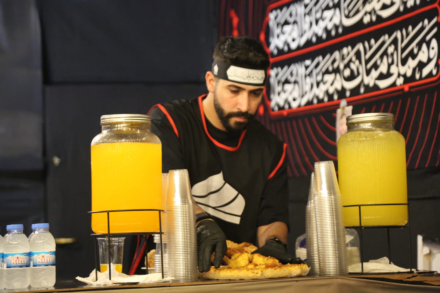 بالصور إحياء الليلة العاشرة ٢٠٢٥ من ليالي عاشوراء في بلدة قانا ساحة الأمام الحسين (ع) حارة البركة