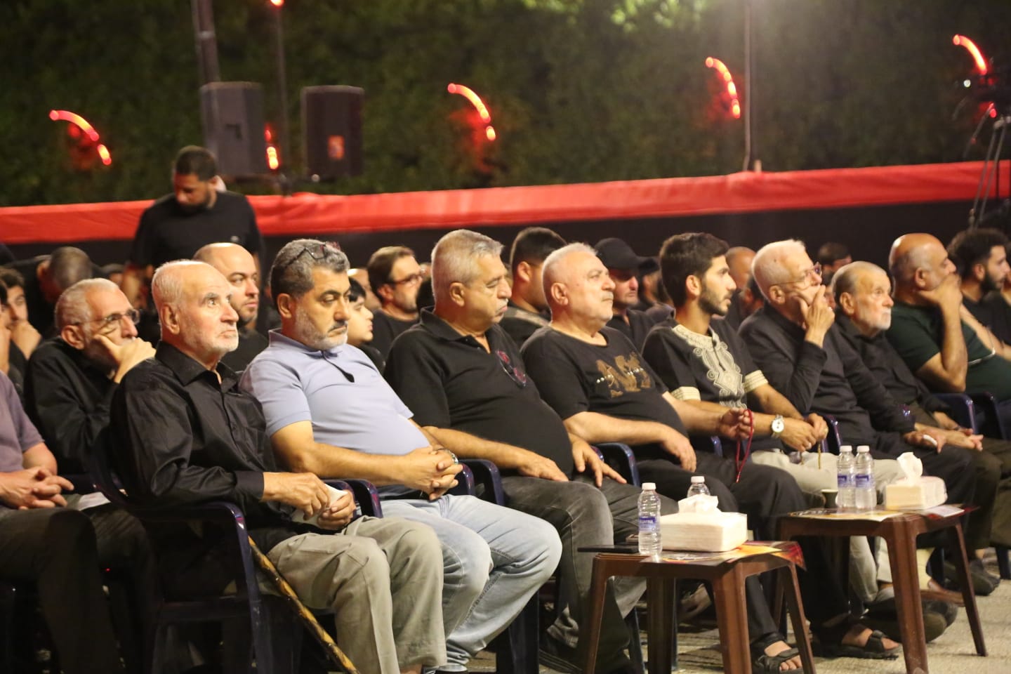 بالصور إحياء الليلة العاشرة ٢٠٢٥ من ليالي عاشوراء في بلدة قانا ساحة الأمام الحسين (ع) حارة البركة