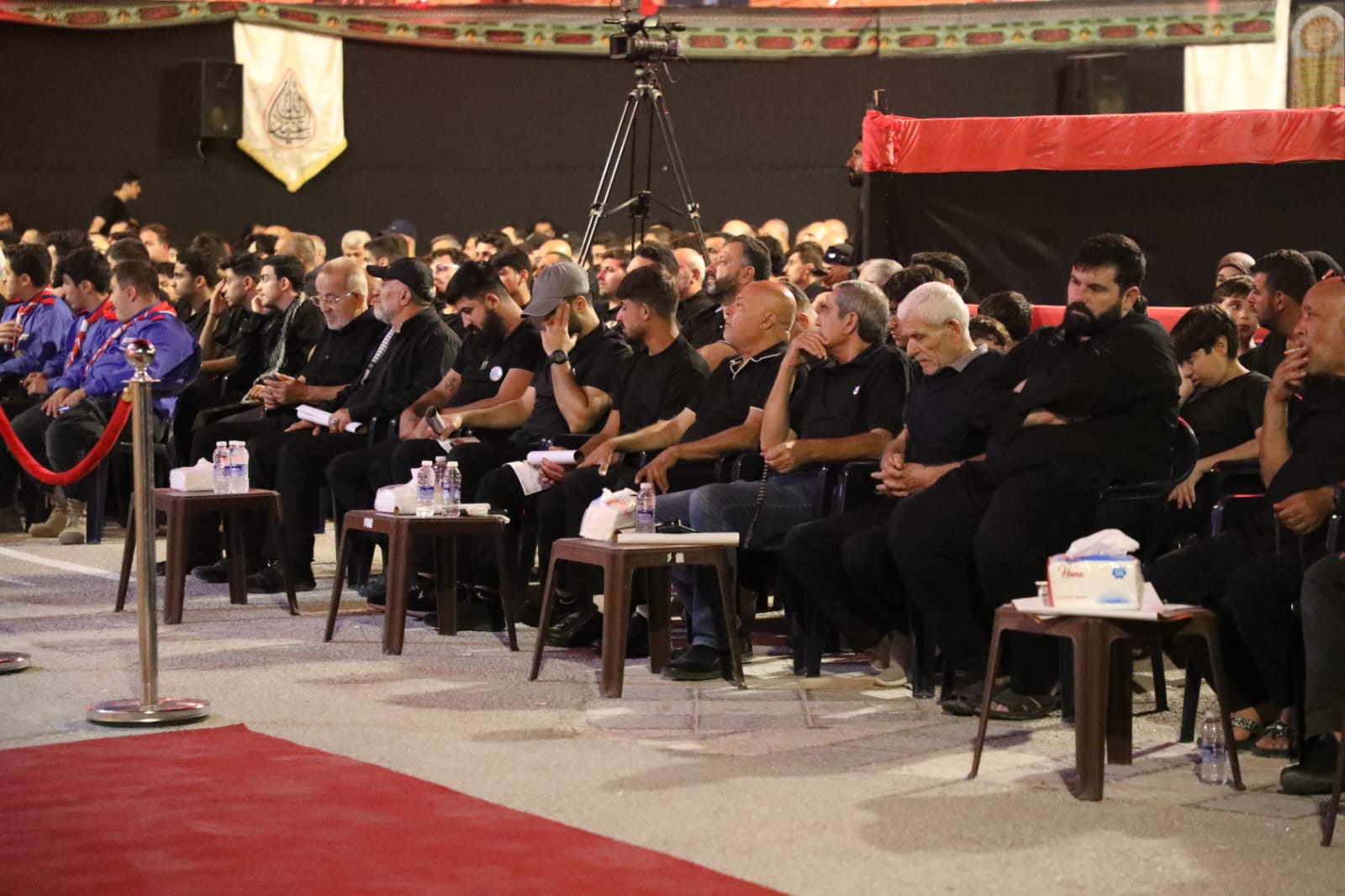 بالصور إحياء الليلة العاشرة ٢٠٢٥ من ليالي عاشوراء في بلدة قانا ساحة الأمام الحسين (ع) حارة البركة